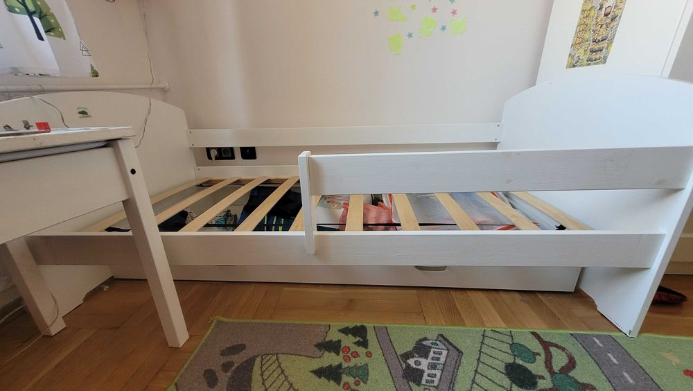 Łóżko dziecięce 160 cm + szuflada
