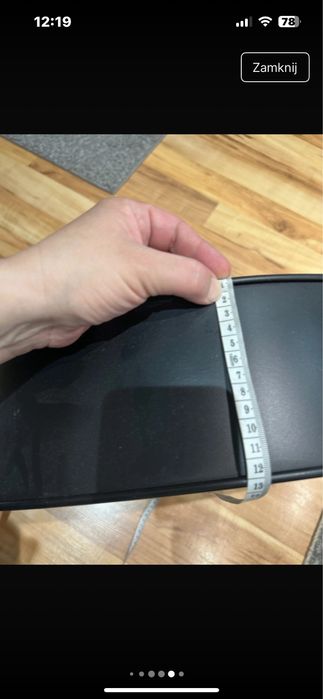 Półka okragła metalowa