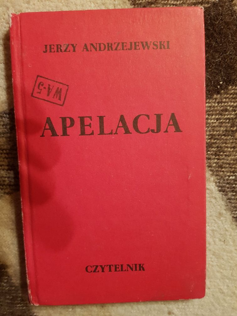 Jerzy Andrzejewski Apelacja Czytelnik 1983