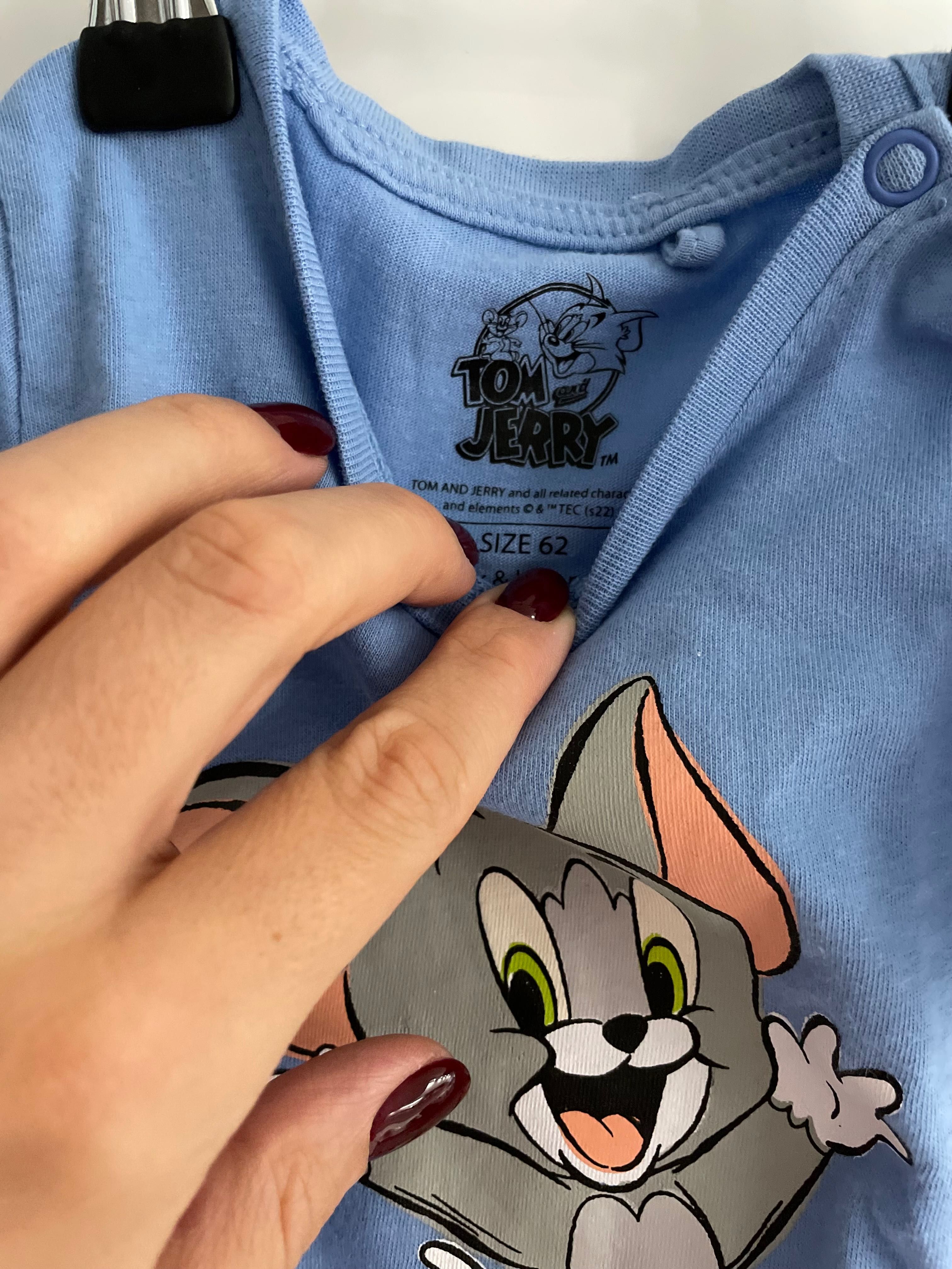 T-shirt bluzeczka r. 62 Tom&Jerry