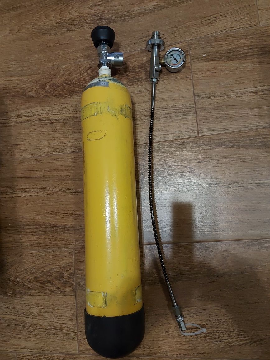 Butla PCP sprężone powietrze przetoczka