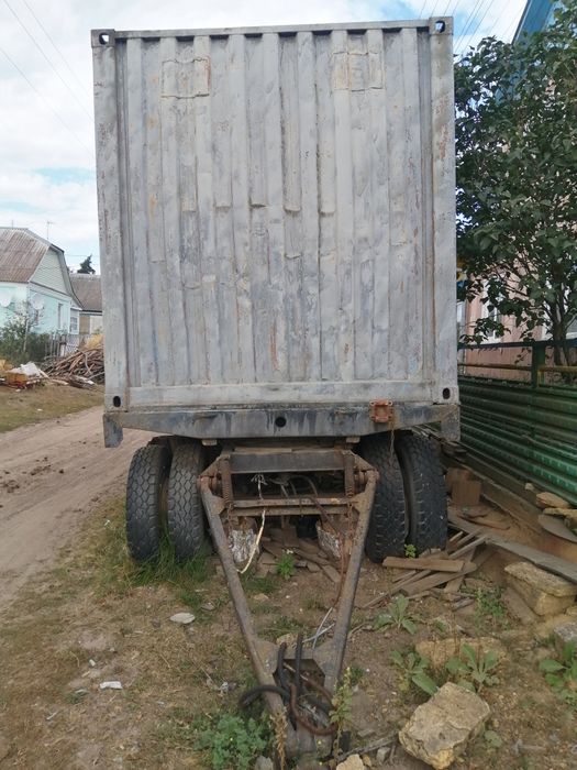 Причіп, прицеп, морський контейнер вантажний ГКБ 8352