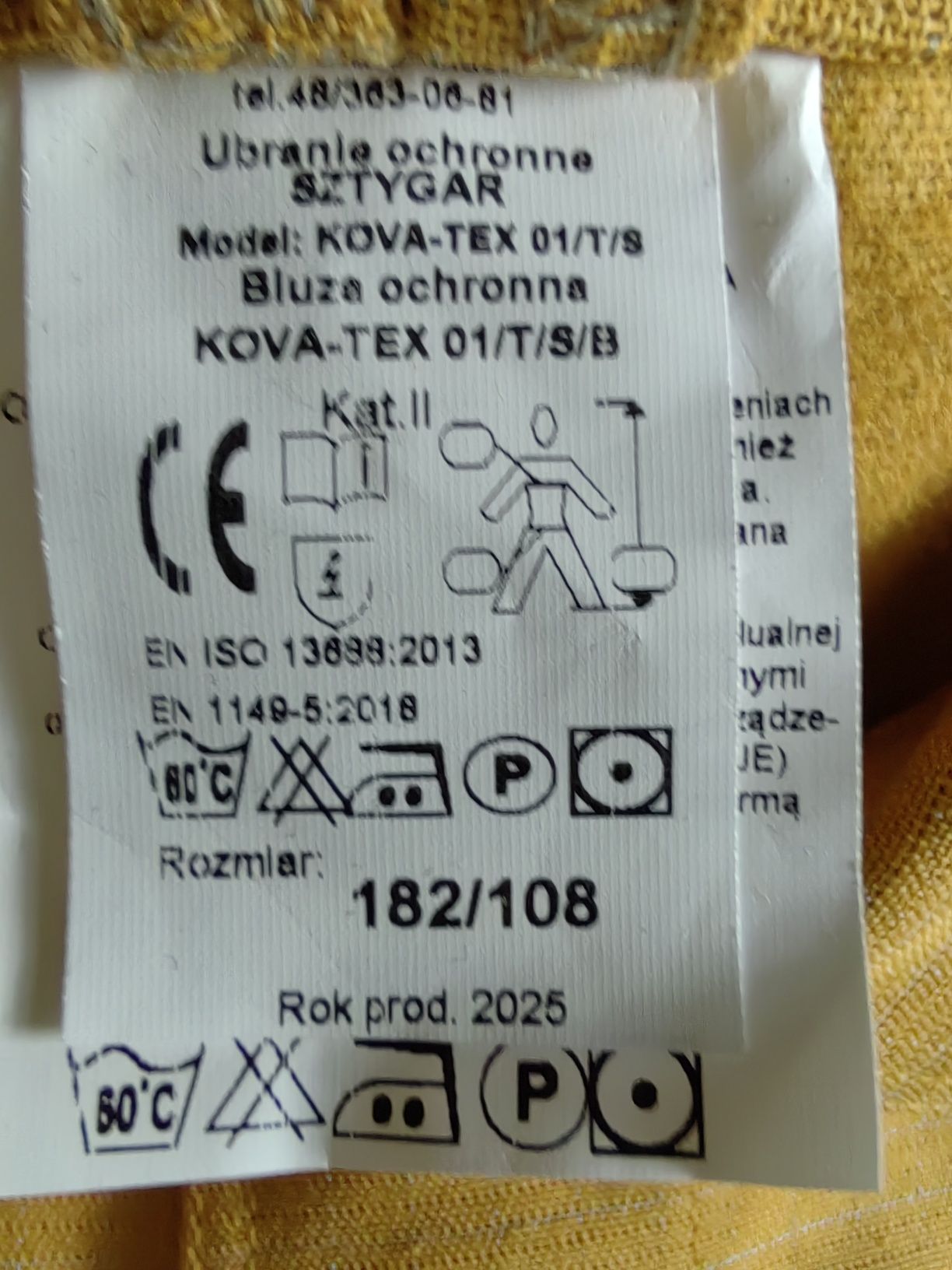 Ubranie robocze górnicze