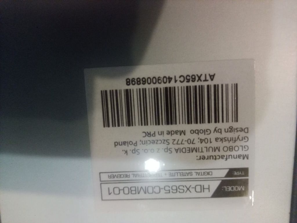 Dekoder Opticum SX65 Combo DVB-S + DVB-T NOWY NIEUŻYWANY