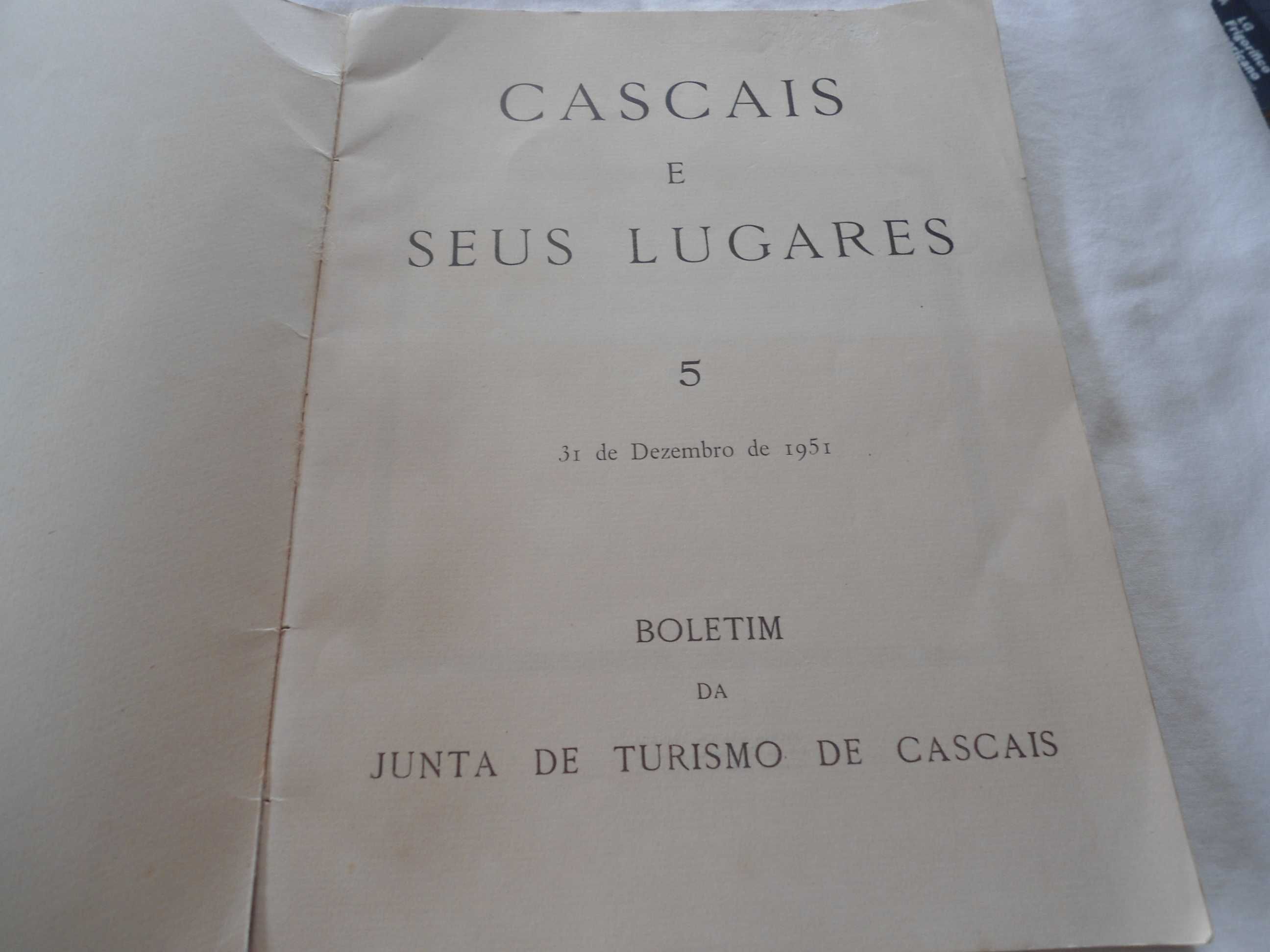 Cascais e seus lugares-Boletim da Junta de Turismo de Cascais (1951)