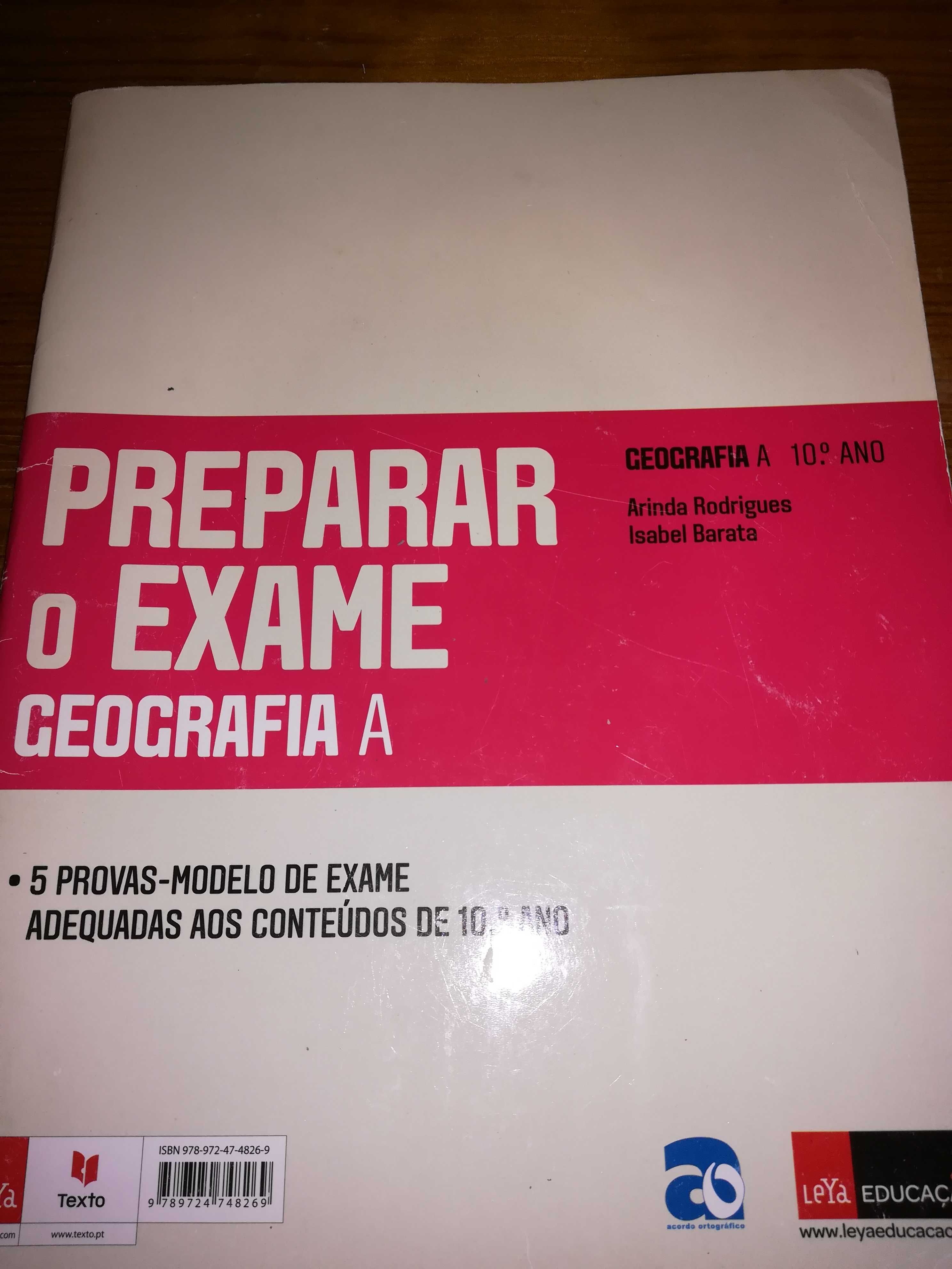 Livro de atividades de Geografia A 10º ano