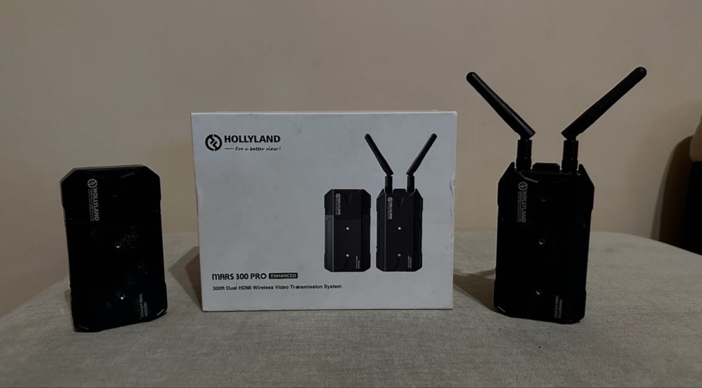 Hollyland Mars 300 Pro - Sistema Transmissão Vídeo