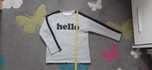 128 bluza szara ZARA bardzo ciepła hello