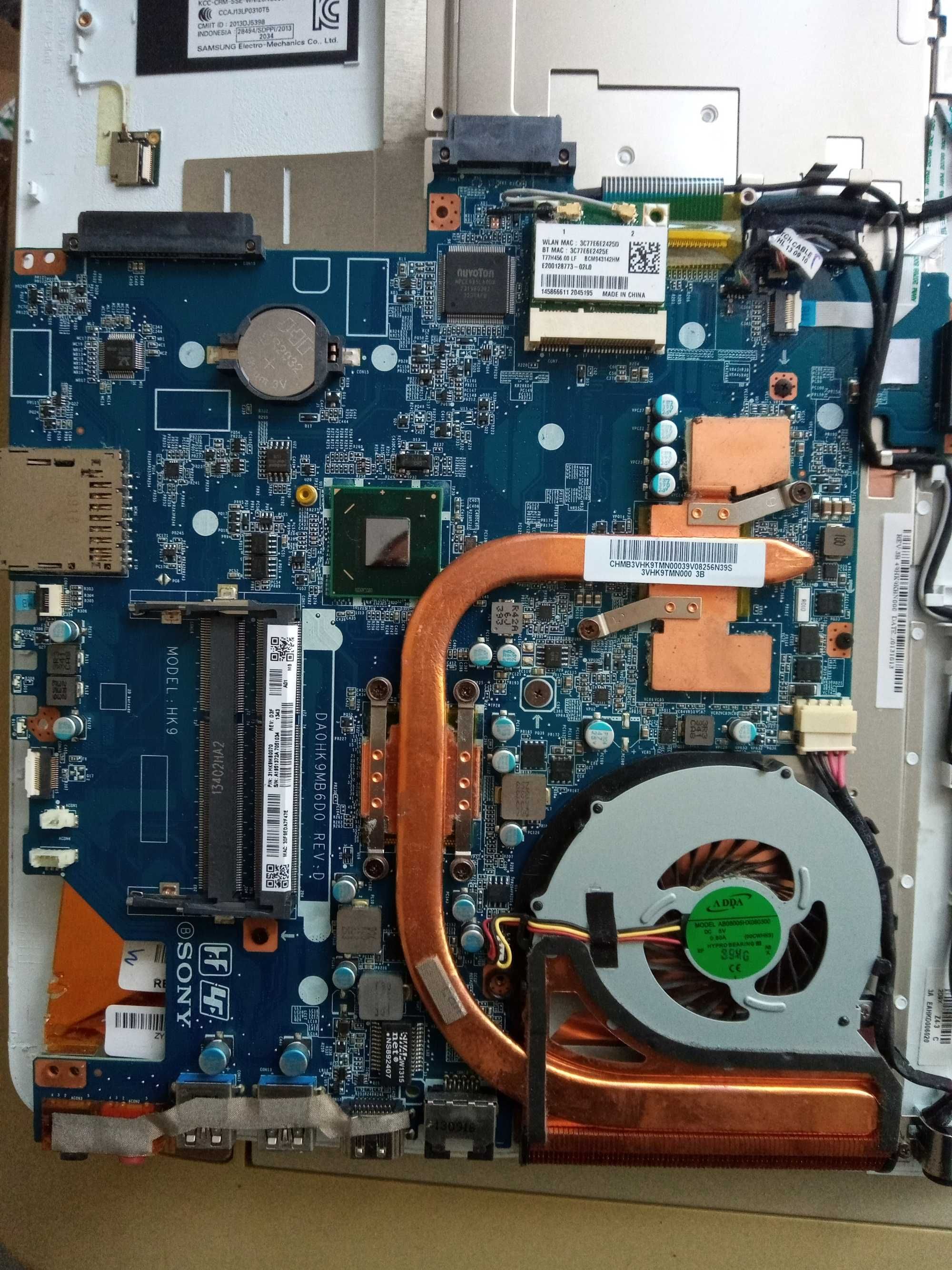 Материнська плата ноутбука Sony SVF1521F2EW