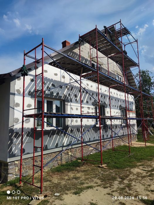 Виконуємо фасадні роботи утеплення будинків та квартир