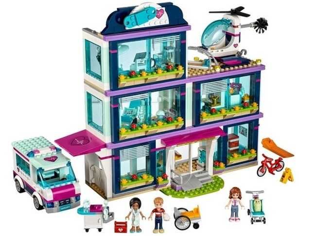 871EL. Nowy Zestaw Szpital w Heartlake do LEGO Friends 41318