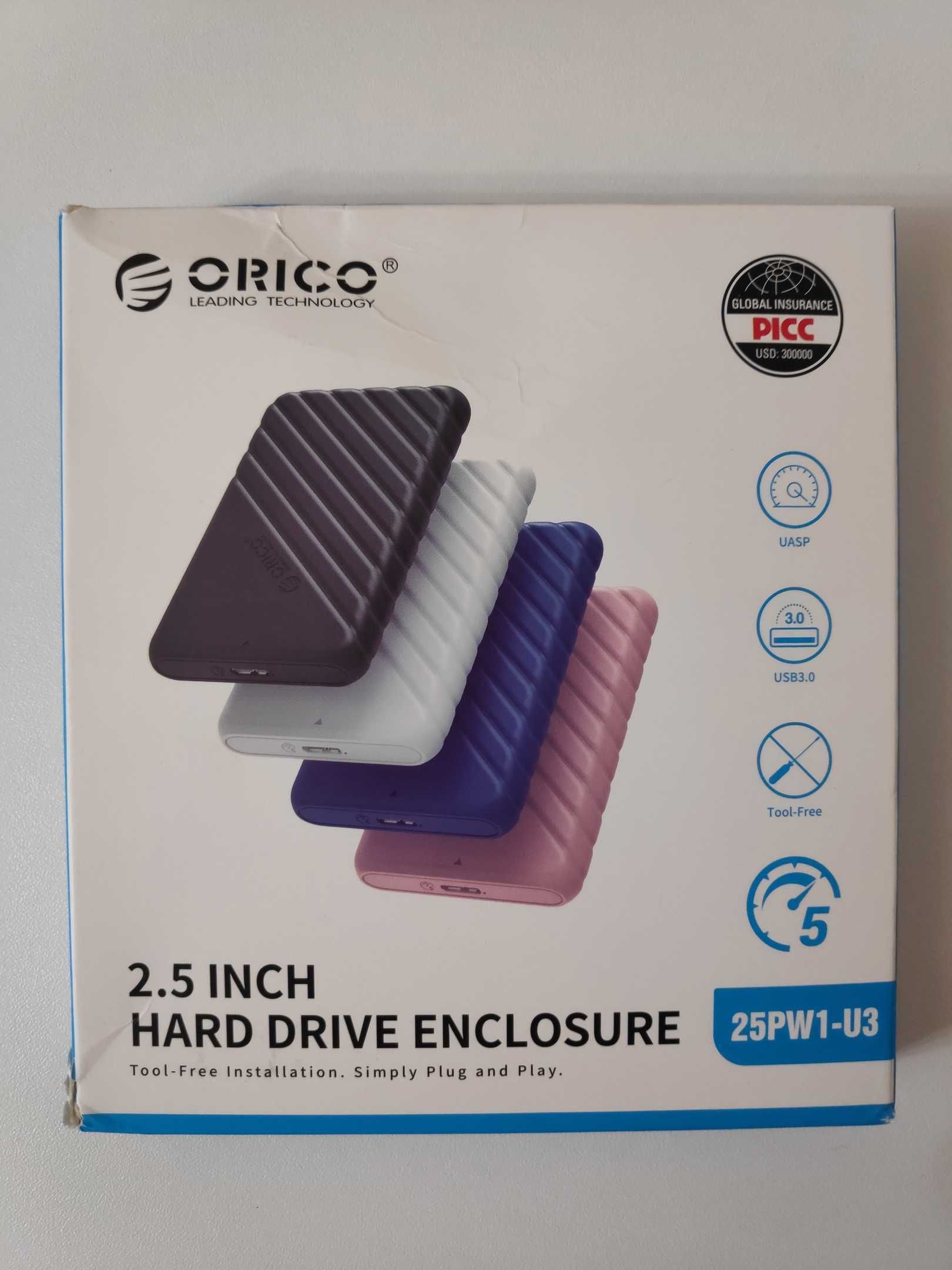 Карман Корпус Orico USB 3.0 для внешнего диска HDD SSD 2.5" Новый