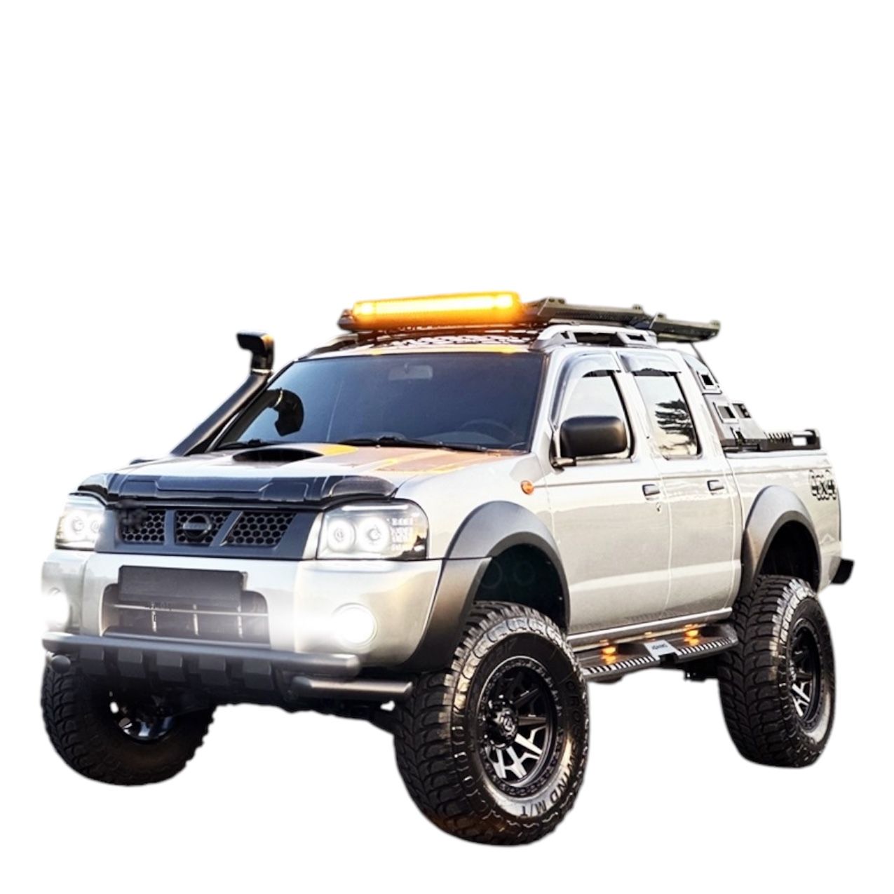 Nissan Navara D22 orurowanie rury przednie Tiger 1998 do 2005