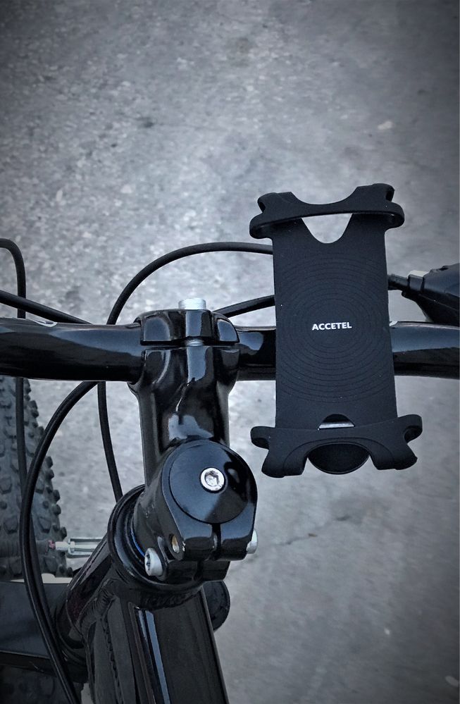 Suporte de telemóvel em silicone para bicicleta