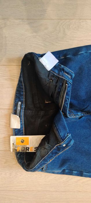 Широкие джинсы на флисе, 152-158