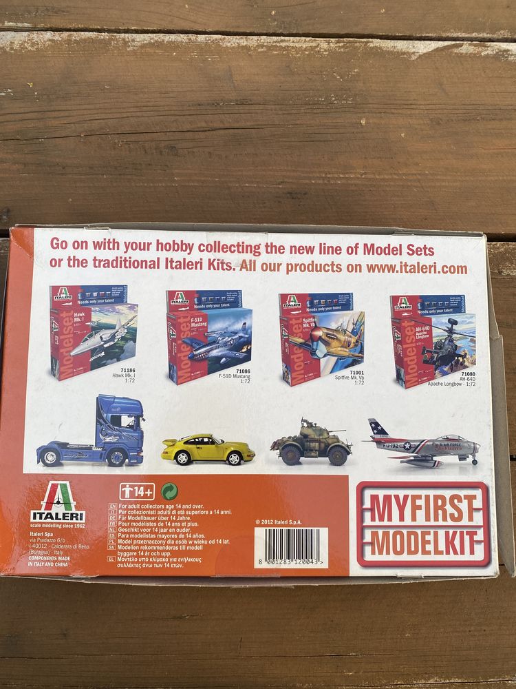 NOWY Italeri 12004 My First Model Kit 1:35 Fire Dept. Cargo Truck