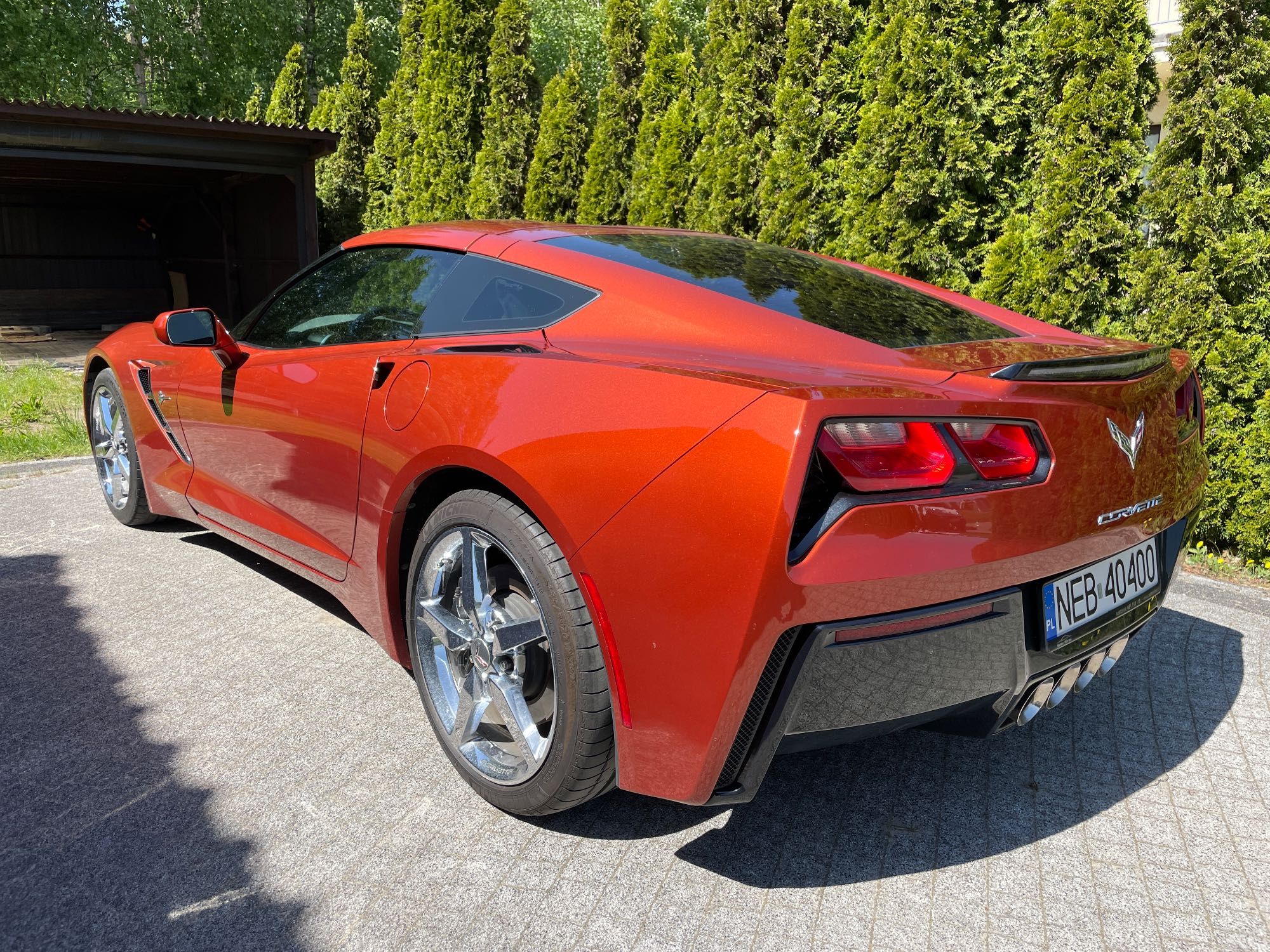 Corvette C7, 488km