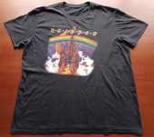Винтаж футболка группы Rainbow Deep Purple Dio 00гг