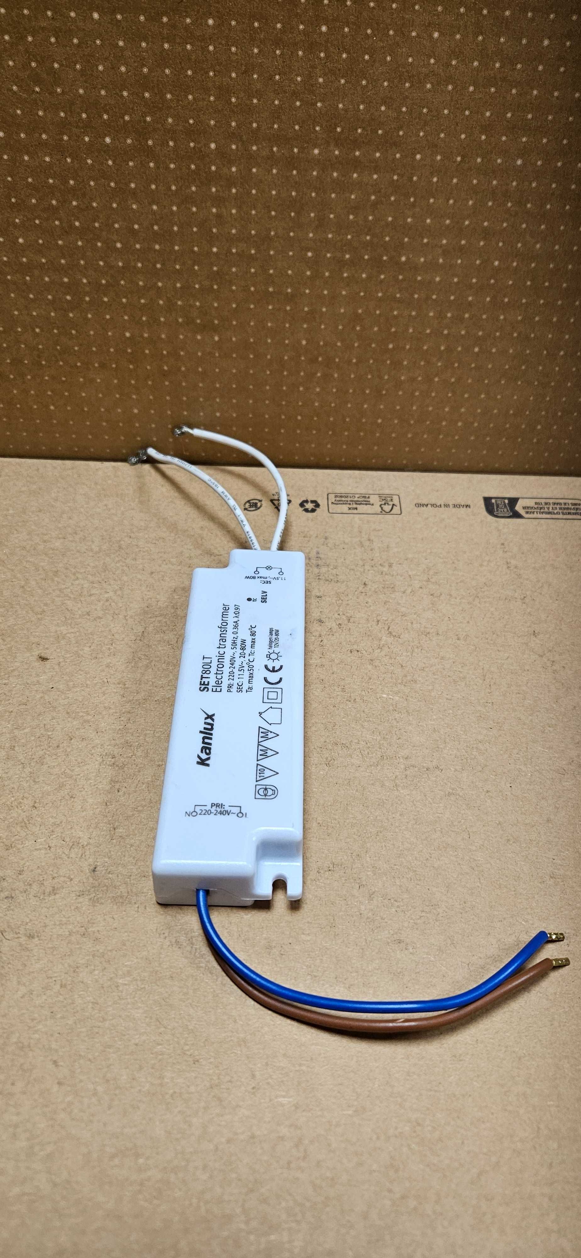 Transformator do ledów ~12V 80W