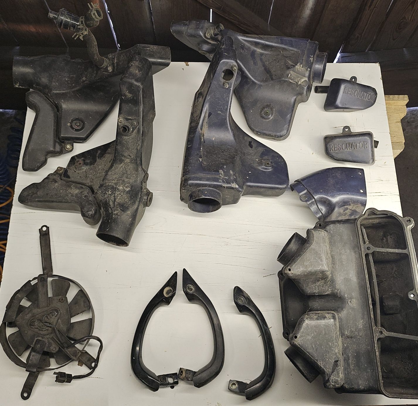 Kawasaki Ninja zx6r zacisk pompa przewód błotnik skrzynia pokrywa