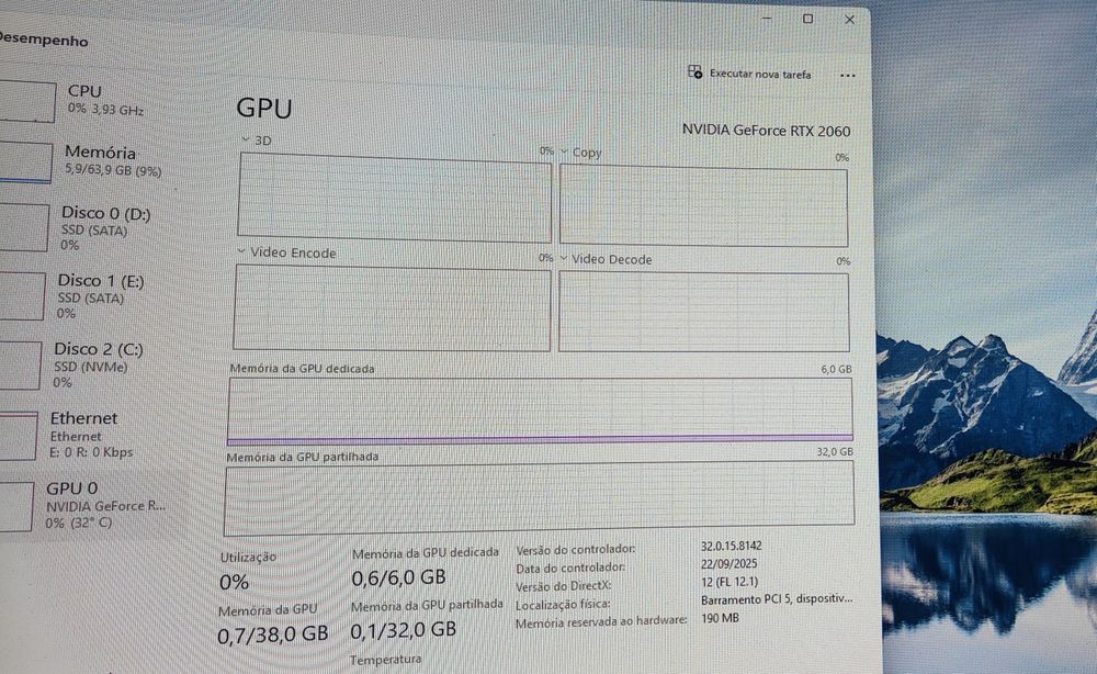 PC Gaming Ryzen 9 3900 | 64GB RAM | 512GB M2 | 2x1TB HDD | RTX2060 6GB