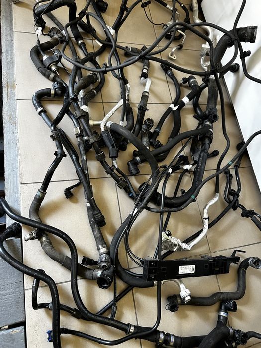 Мерседес GLE 167  система охлаждения и кондиционирования