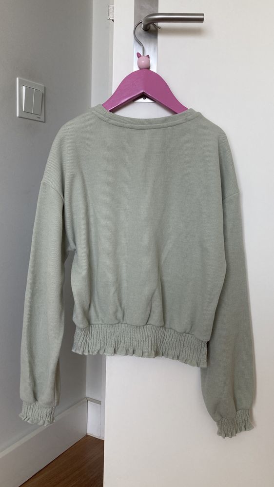 Camisola Tiffosi manga comprida verde água