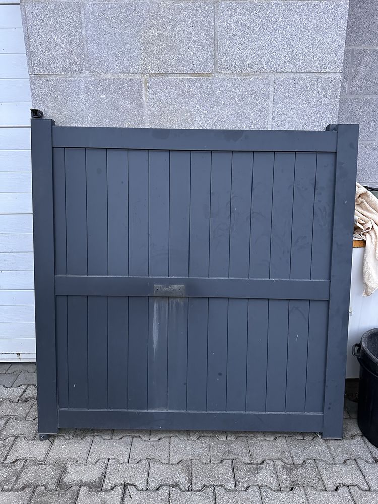 Portao de aluminio