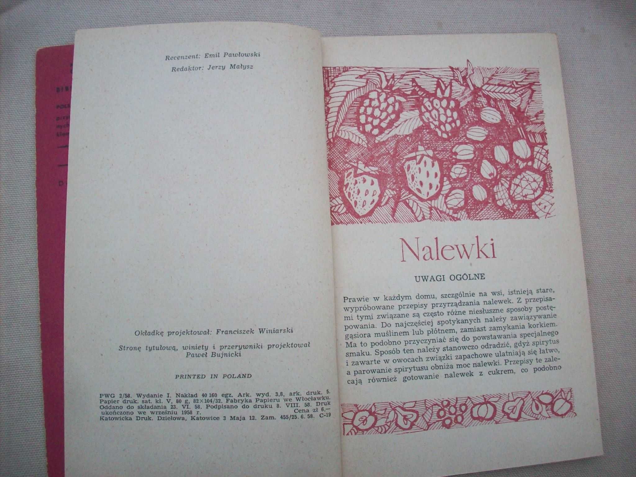 Nalewki, J.Gajkoś, 1957.