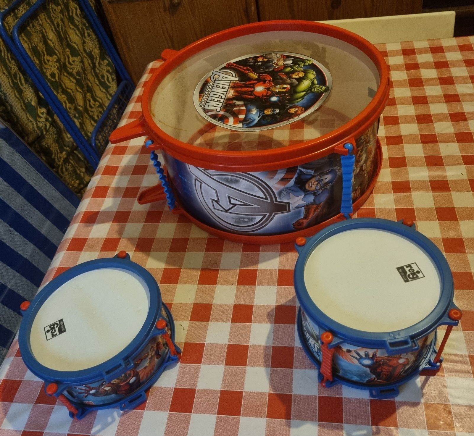 Tambor infantil Spider-Man