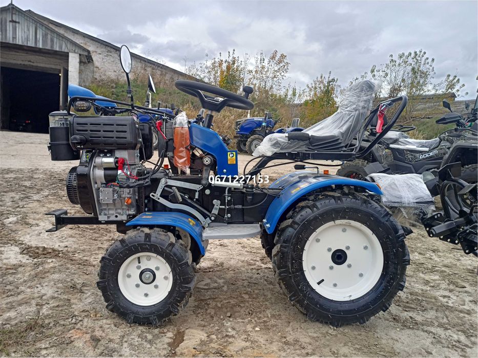 Мiнiтрактор KENTAVR 10D (1350) Дизель 4x4 Кентавр переломка доставка