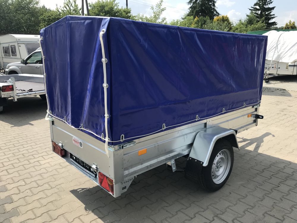 Przyczepa Towarowa Fracht 270x125 resor+amor Dmc 750 kg