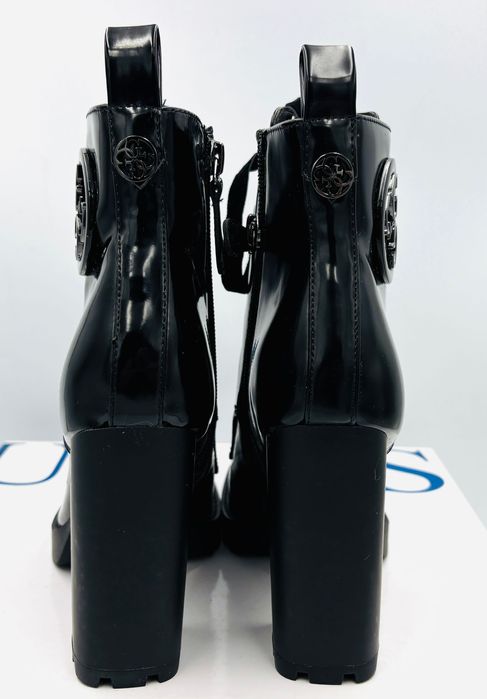 ‼️Nowe oryginalne botki GUESS Deavan czarne 35 AZ 062 ekoskóra