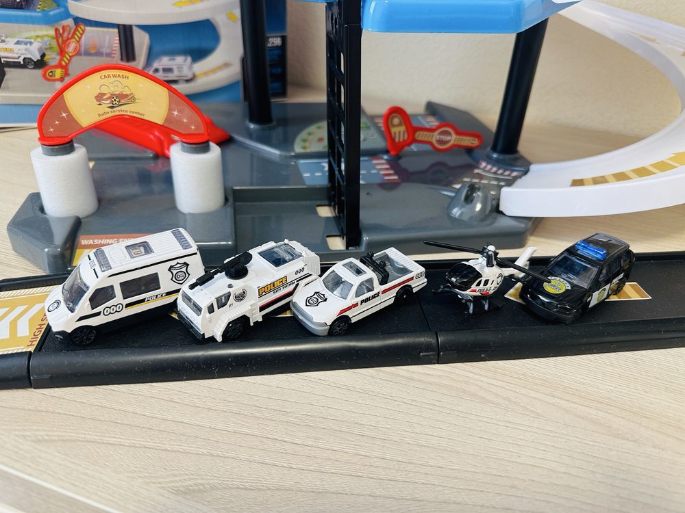 Ігровий набір JINHENG Паркінг  police