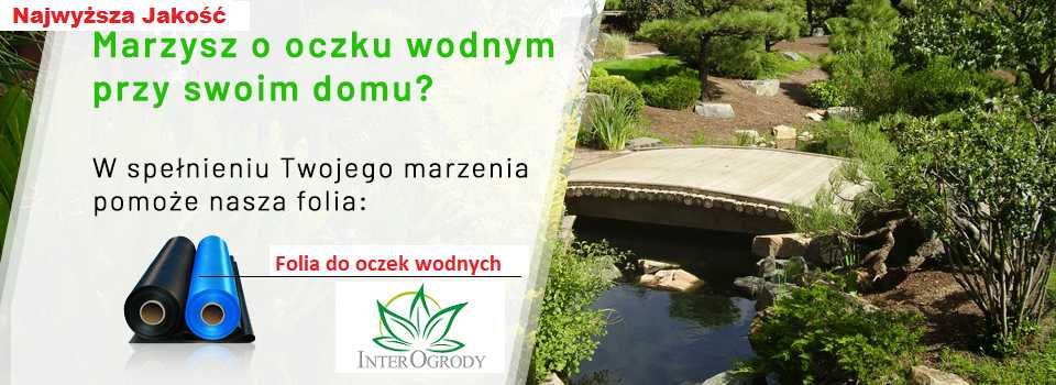 Folia do oczek wodnych,oczka wodne niebiesko/zielona 8x6m.szer.