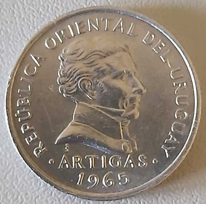 20 Centésimos de 1965 do Uruguai, Artigas
