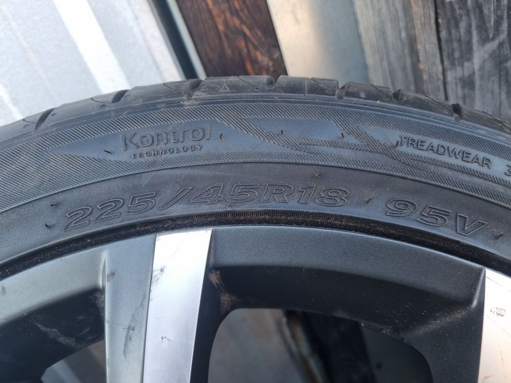 Felgi z oponami Mak Hankook 18cali 8Jx18 Opel