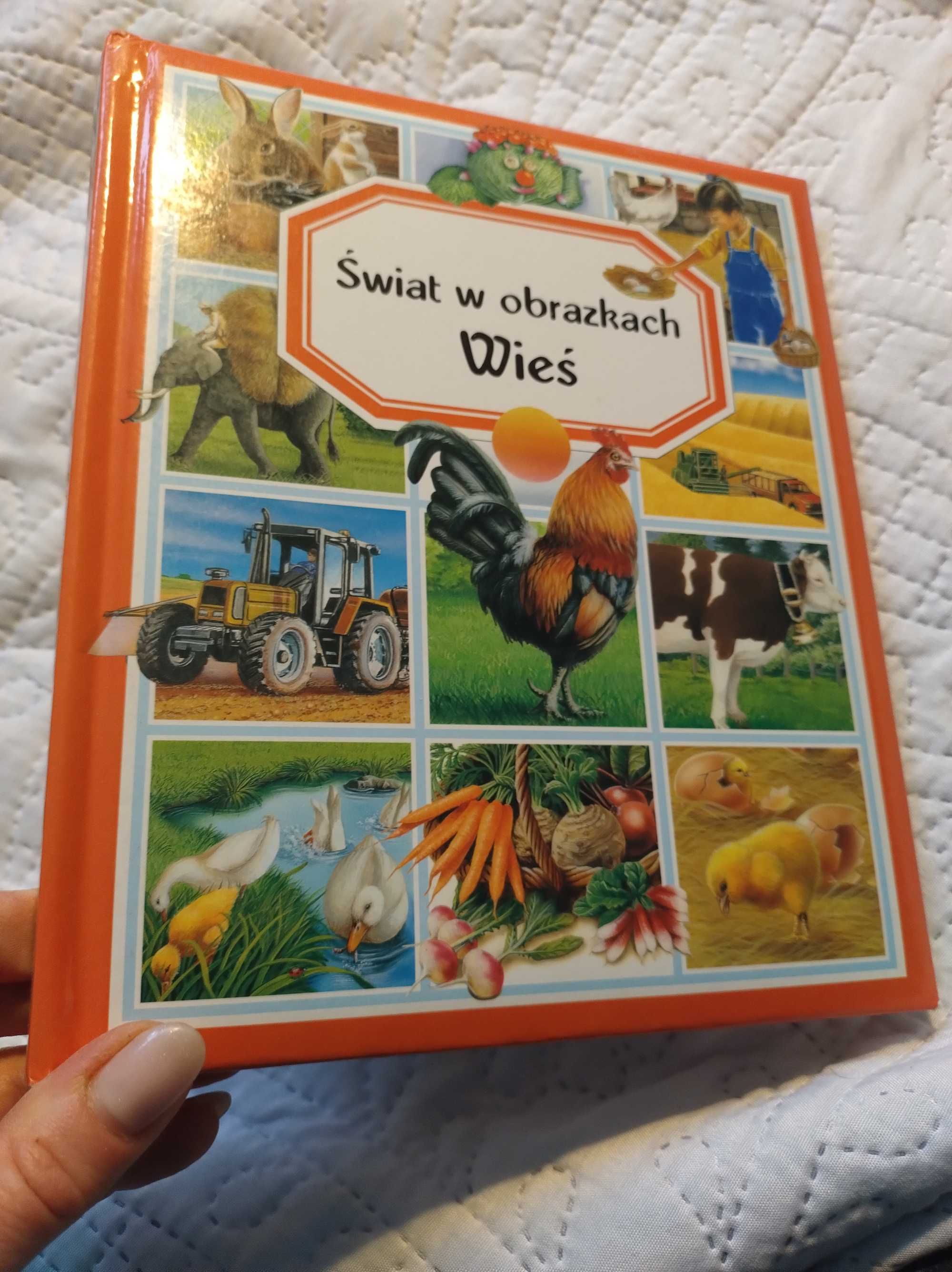 Wieś, książeczka dla dzieci