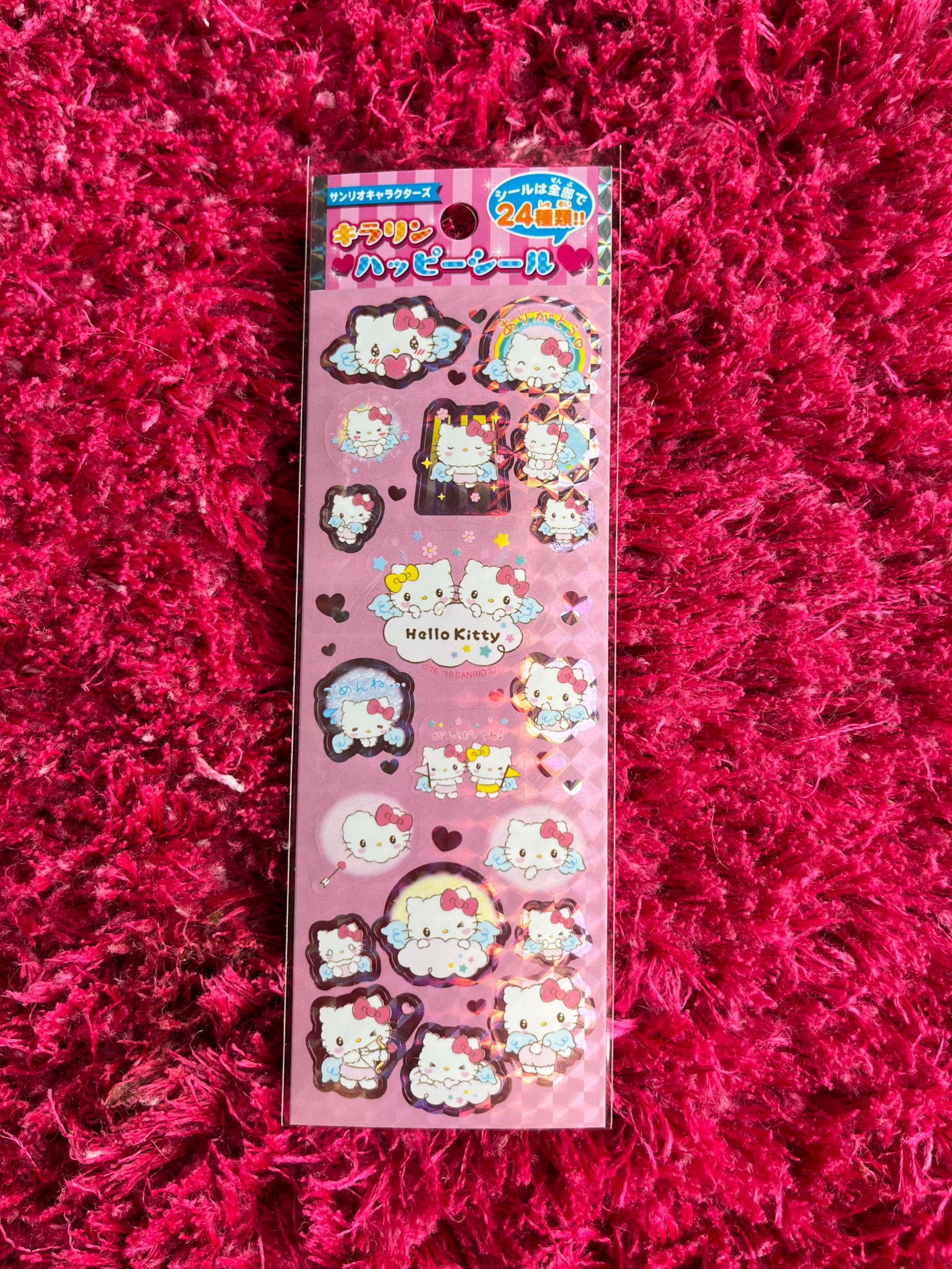 Naklejki Sanrio aniołki Hello Kitty i Mimi