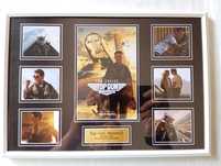 Moldura Filme Top Gun Maverick Autografado (A4)