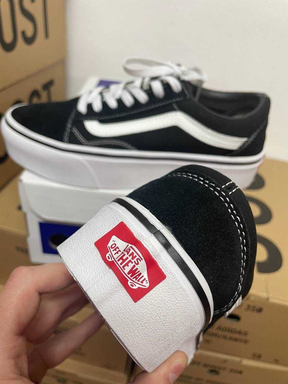 Летние кеды VANS old Skool black white / Кеди Ванс олд скул 38 39 40