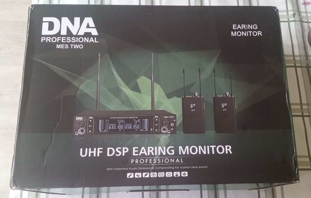Odsłuchy bezprzewodowe DNA UHF EARING MONITOR