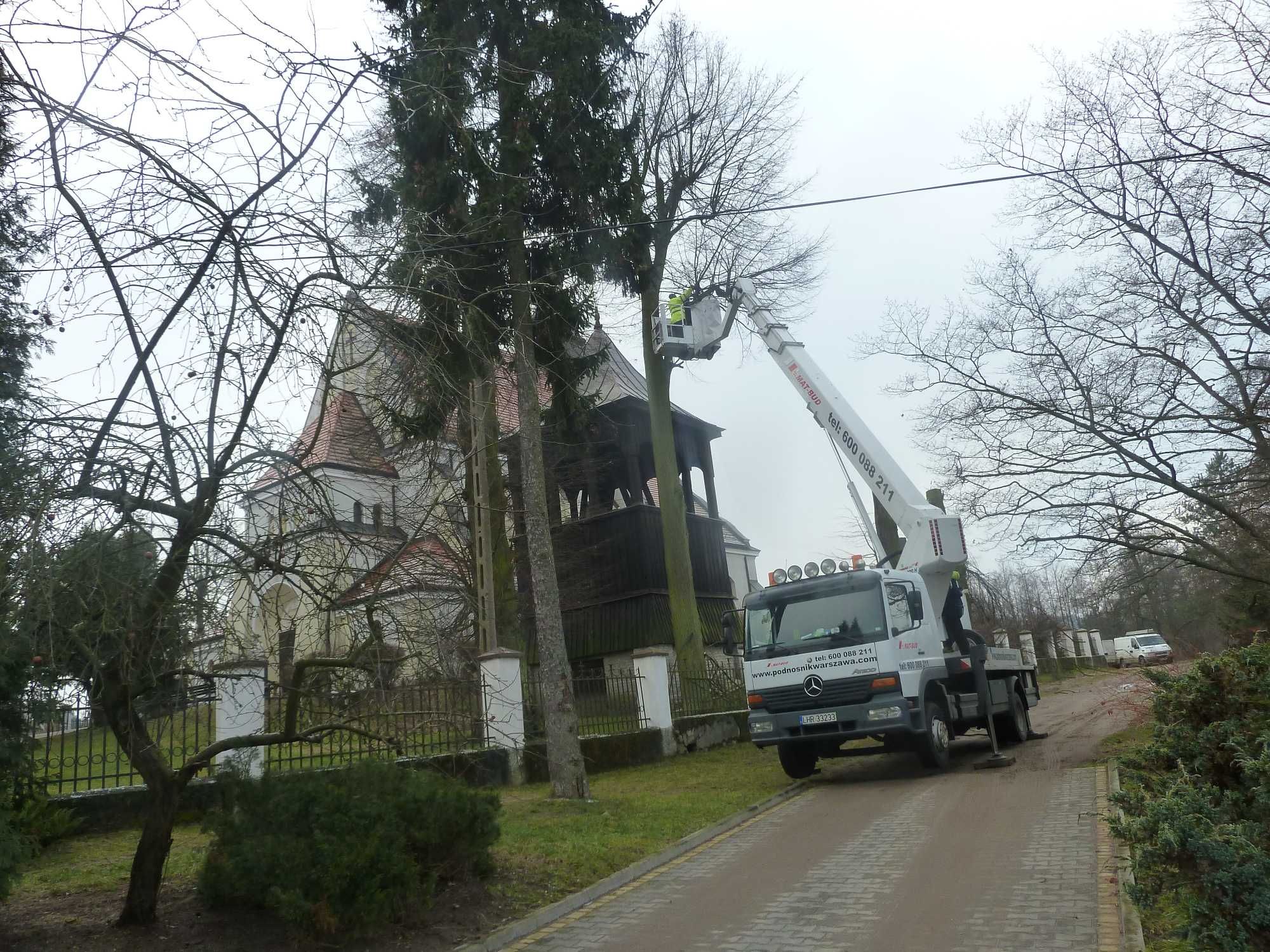 Wycinka Drzew Czyszczenie Działek Koparka Rębak