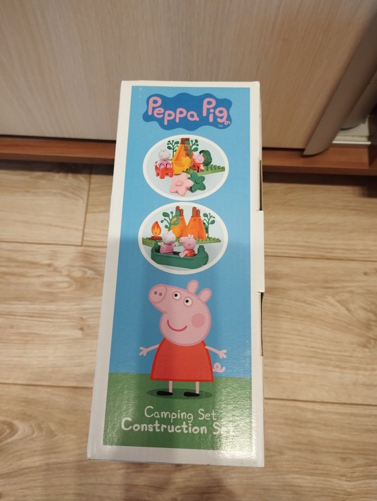 Klocki Zestaw kemping 25 elementów Świnka Peppa PlayBIG BLOXX 57143