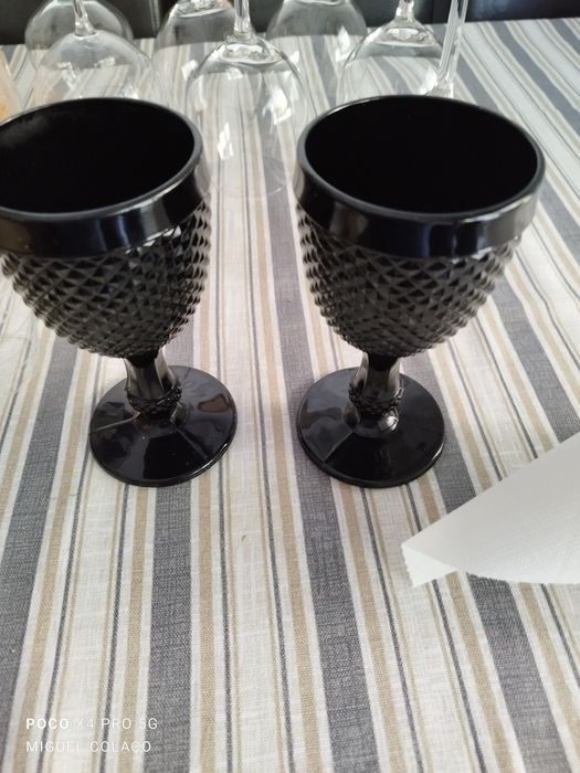 Copos gato Preto, 4 unidades