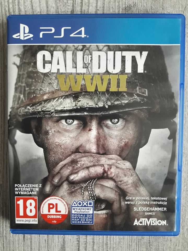 Gra Call of Duty WW2 Polska Wersja PS4/PS5 Playstation