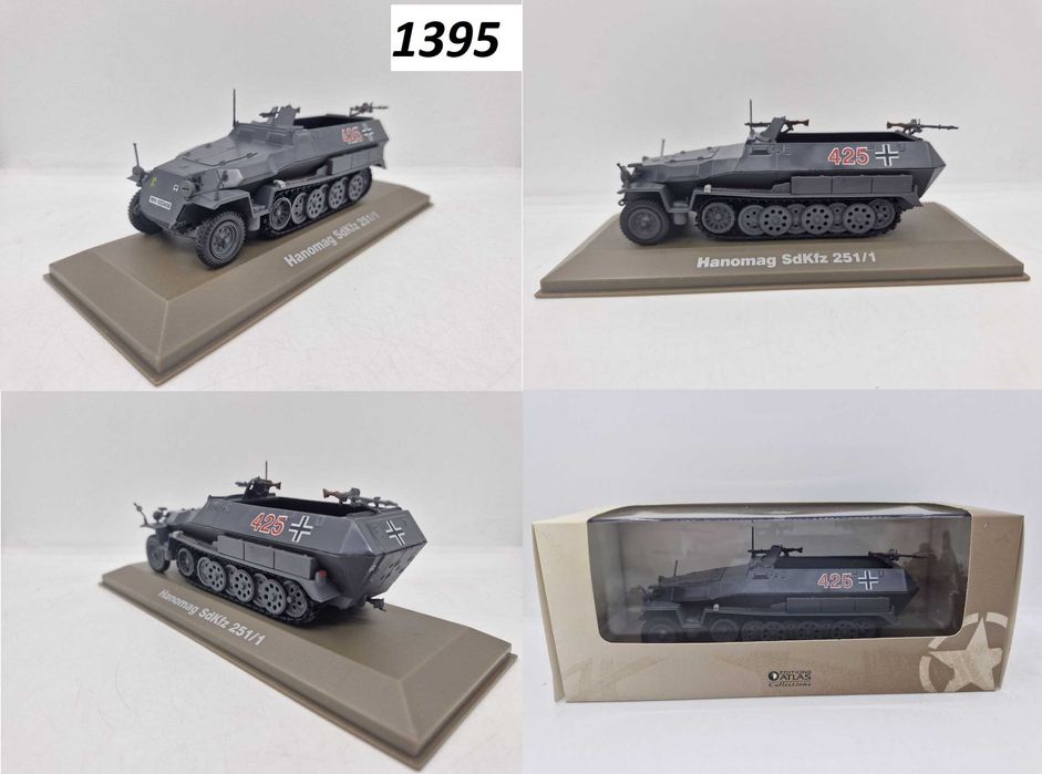 Танки 1:43 Deagostini Atlas Solido Modimio