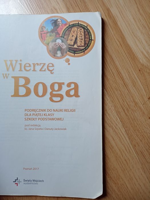 Podręcznik do religii WIERZĘ W BOGA klasa 5