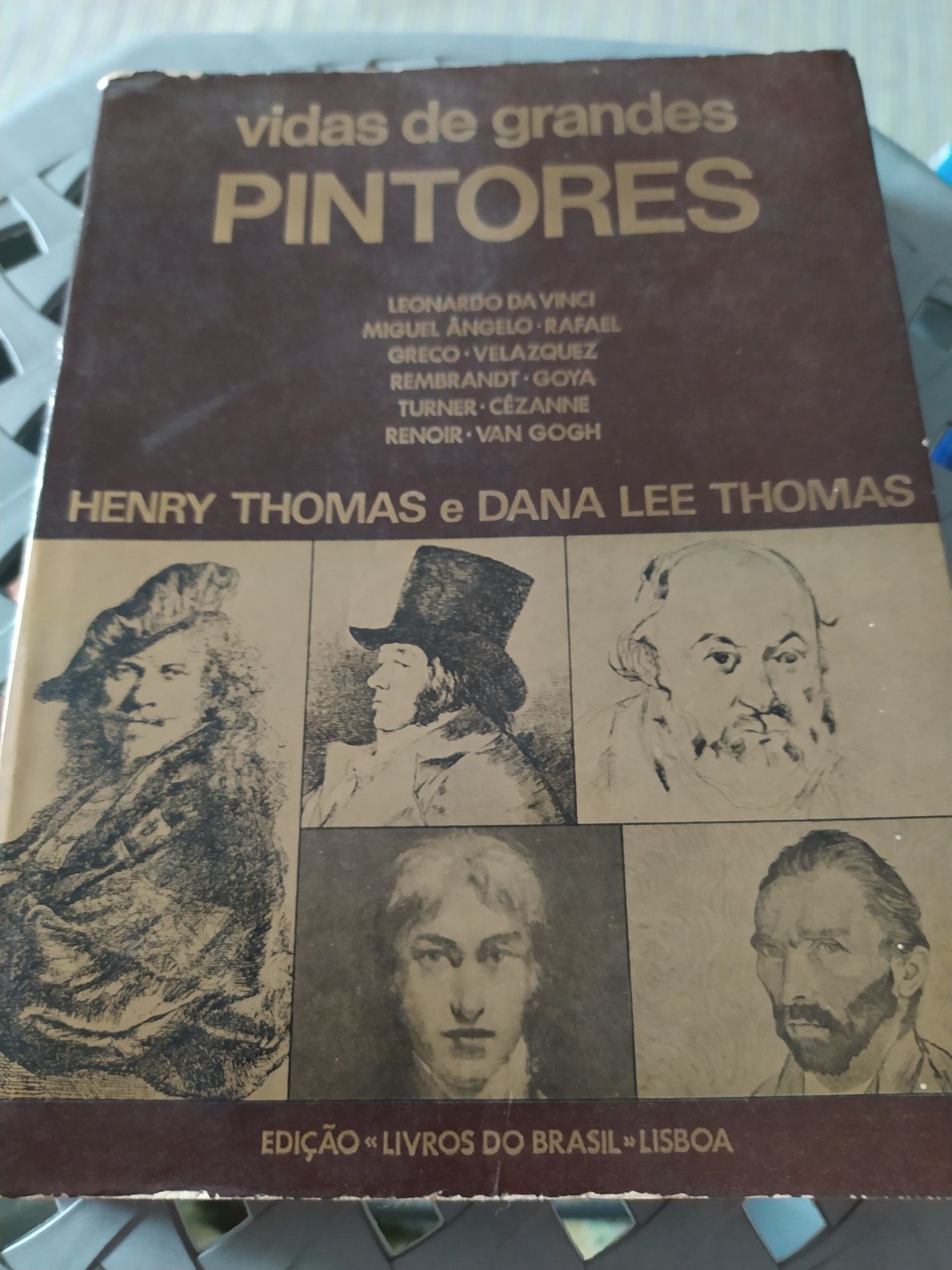 Vidas dos grandes pintores - Henry Thomas e Dana Lee Thomas (portes in