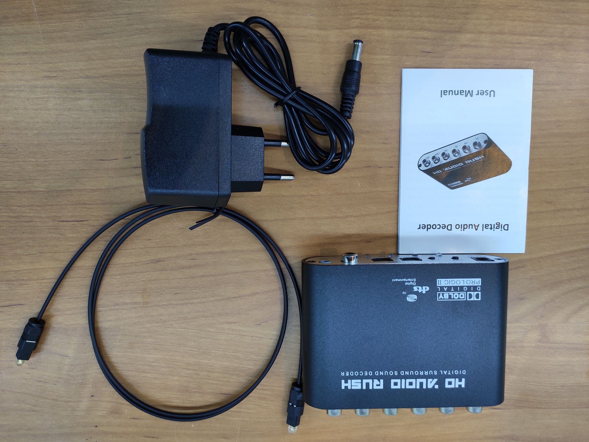 Конвертер с оптики Spdif на акустику 5.1
